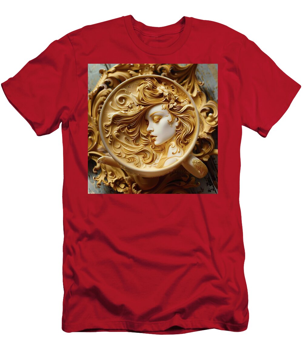 Intricatecoffeeartasthewordyou1 Andre Petrov T-Shirt