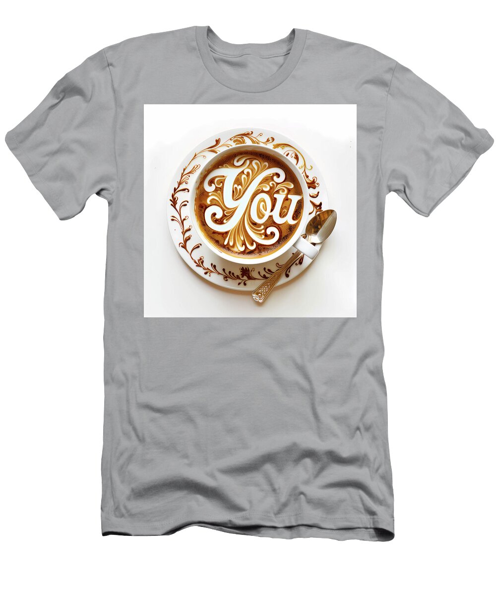 Intricatecoffeeartasthewordyou4 Andre Petrov T-Shirt