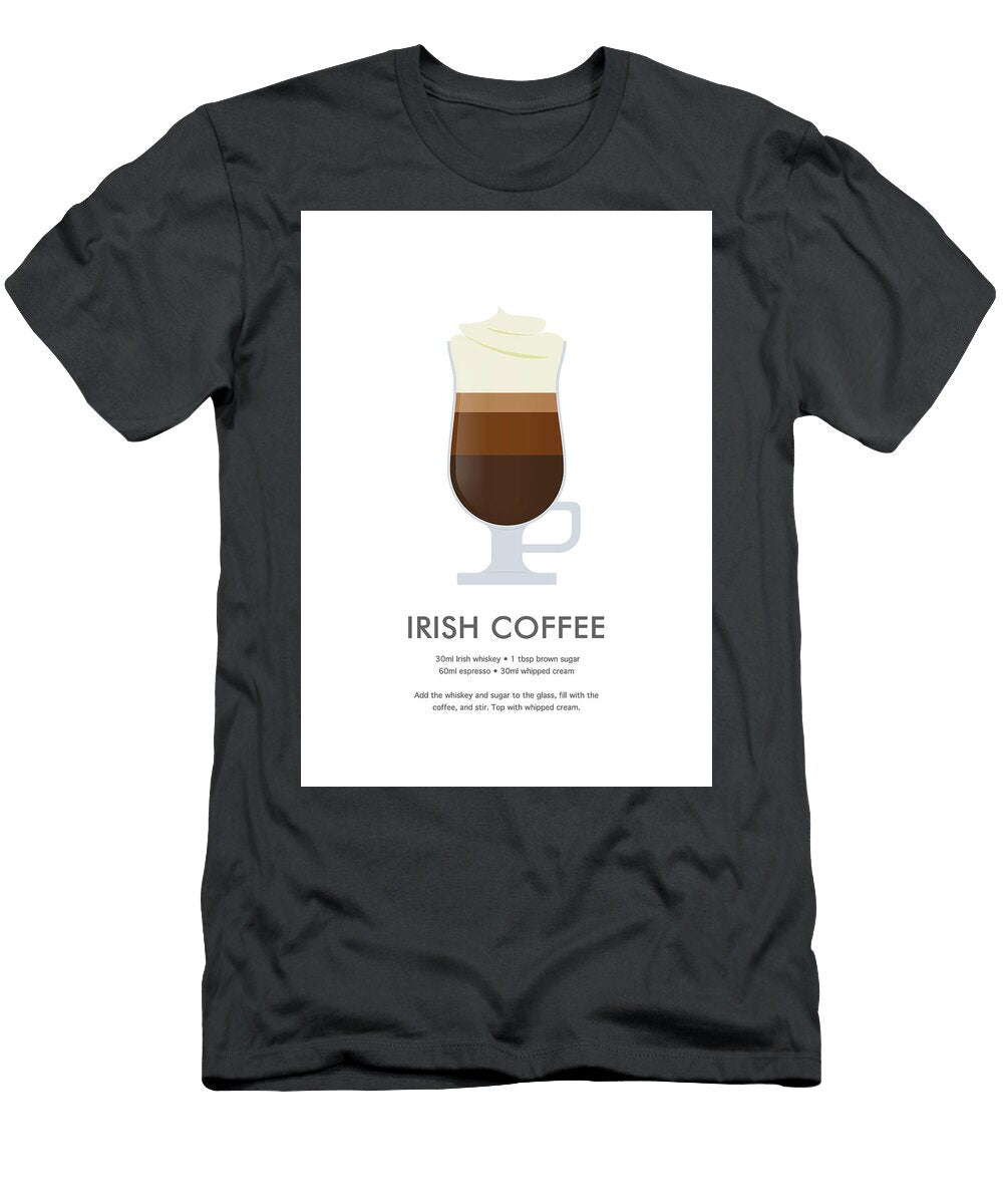 Irish Coffee Illustration Dennson Creative T-Shirt
