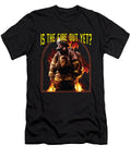 Is the Fire Out Yet Firefighting Fireman Firefighter Maximus Designs T-Shirt