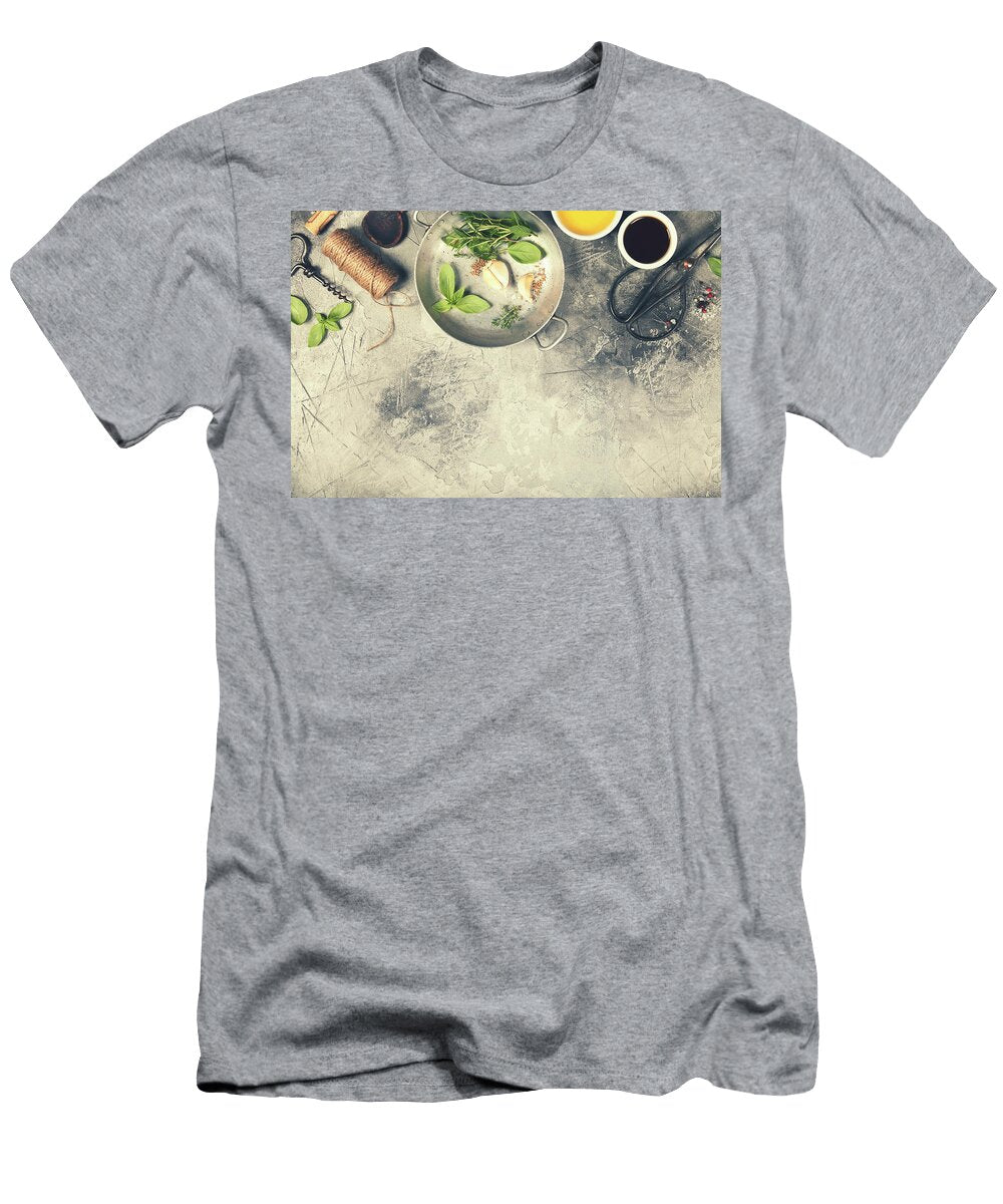 Italian Cooking Background Natalia Klenova T-Shirt