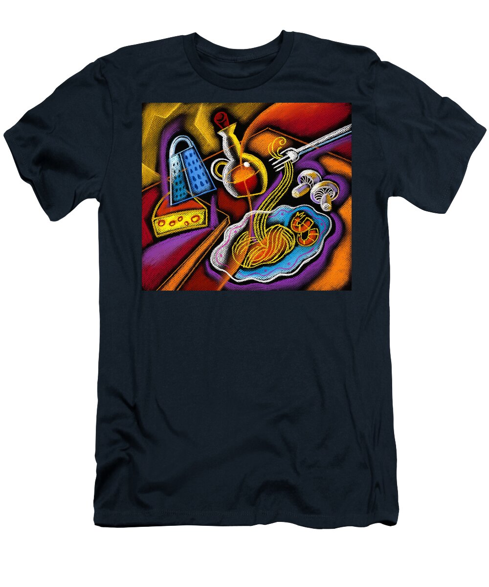 Italian Pasta Leon Zernitsky T-Shirt