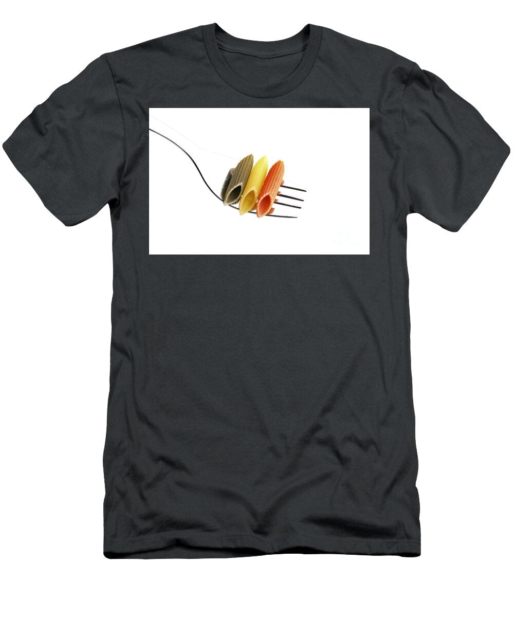 Italian Penne Pasta on a Fork Francesco Perre T-Shirt