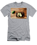Italy Campania Napoli District Amalfi Coast Tyrrhenian Coast Phlegraean Fields Ischia Island Ischia Porto Avocado on Wooden Table Giuseppe Greco T-Shirt