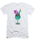 Its 5 Oclock Somewhere Tropical Beach Cocktail Art Sharon Cummings Sharon Cummings T-Shirt