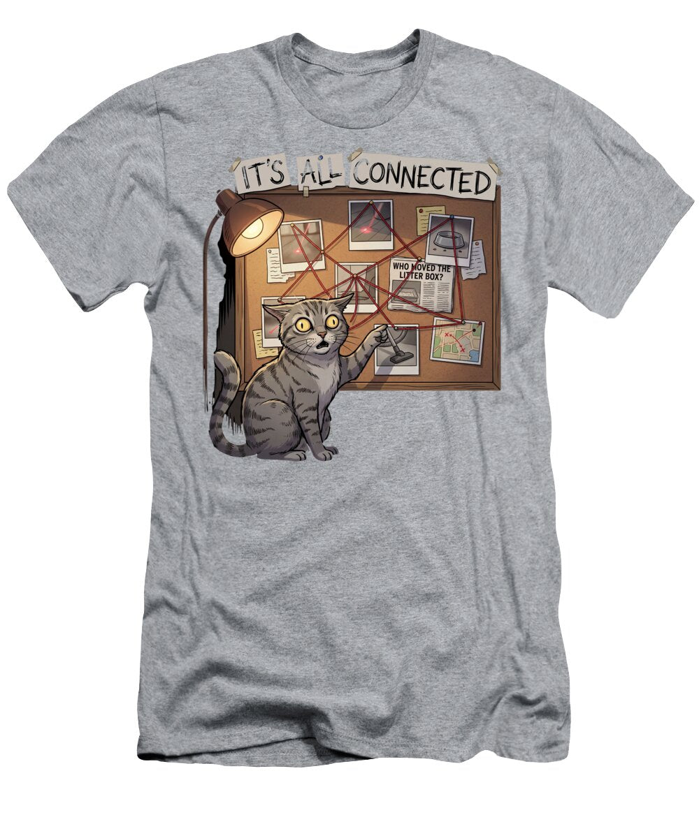 Its All Connected Witty Walls T-Shirt