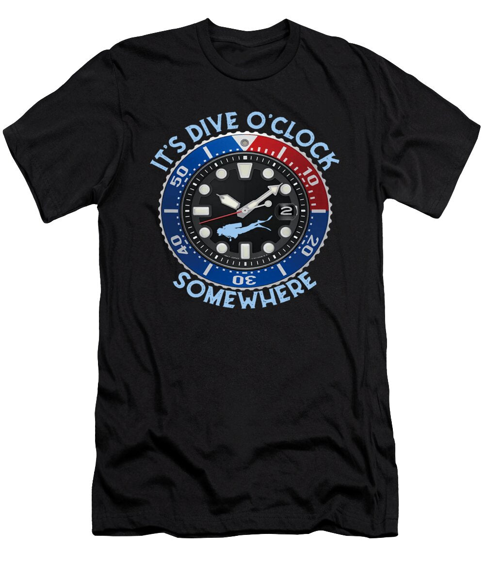 Its Dive Oclock Somewher Do Tran Quang T-Shirt