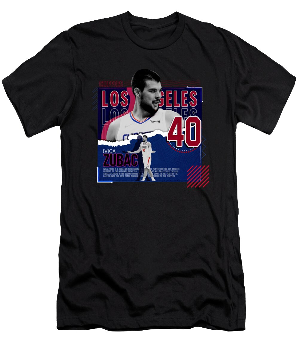Ivica Zubac Basketball Kelvin Kent T-Shirt