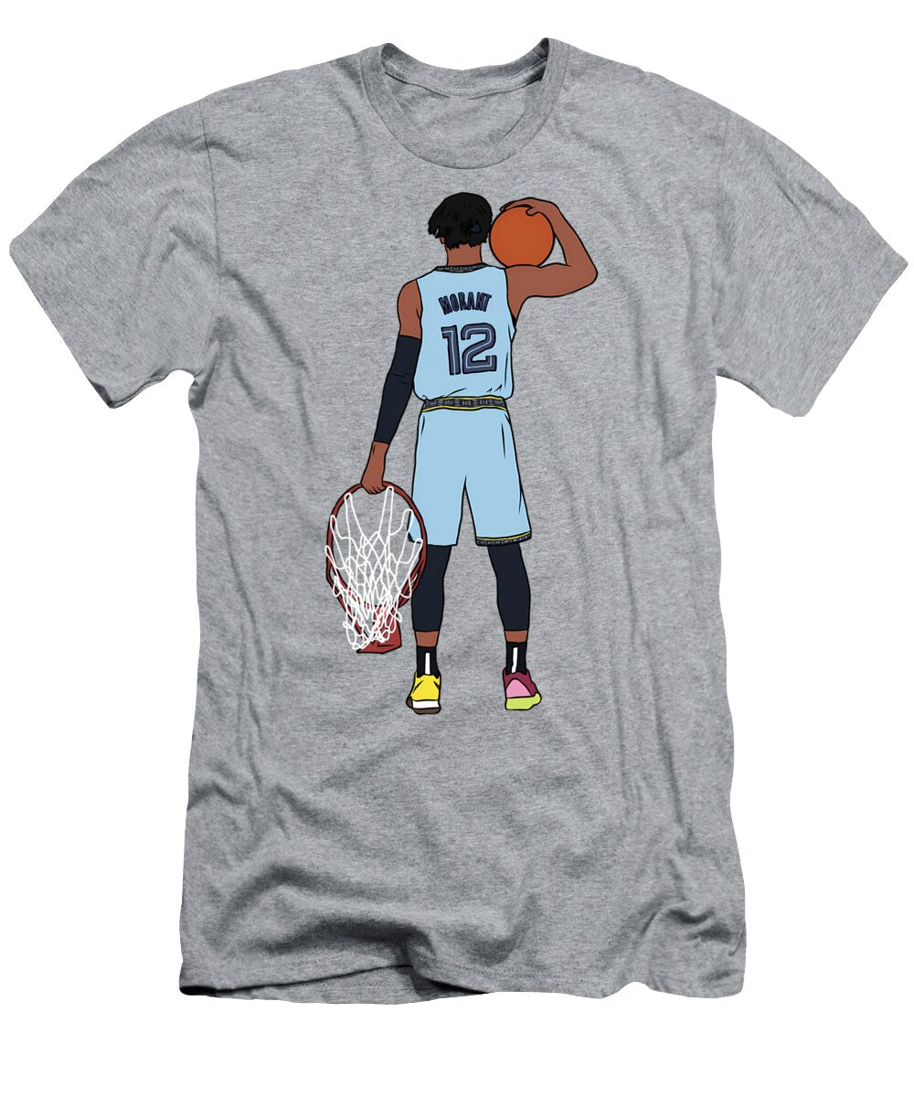 Ja Morant and the Rim Quang Vu T-Shirt