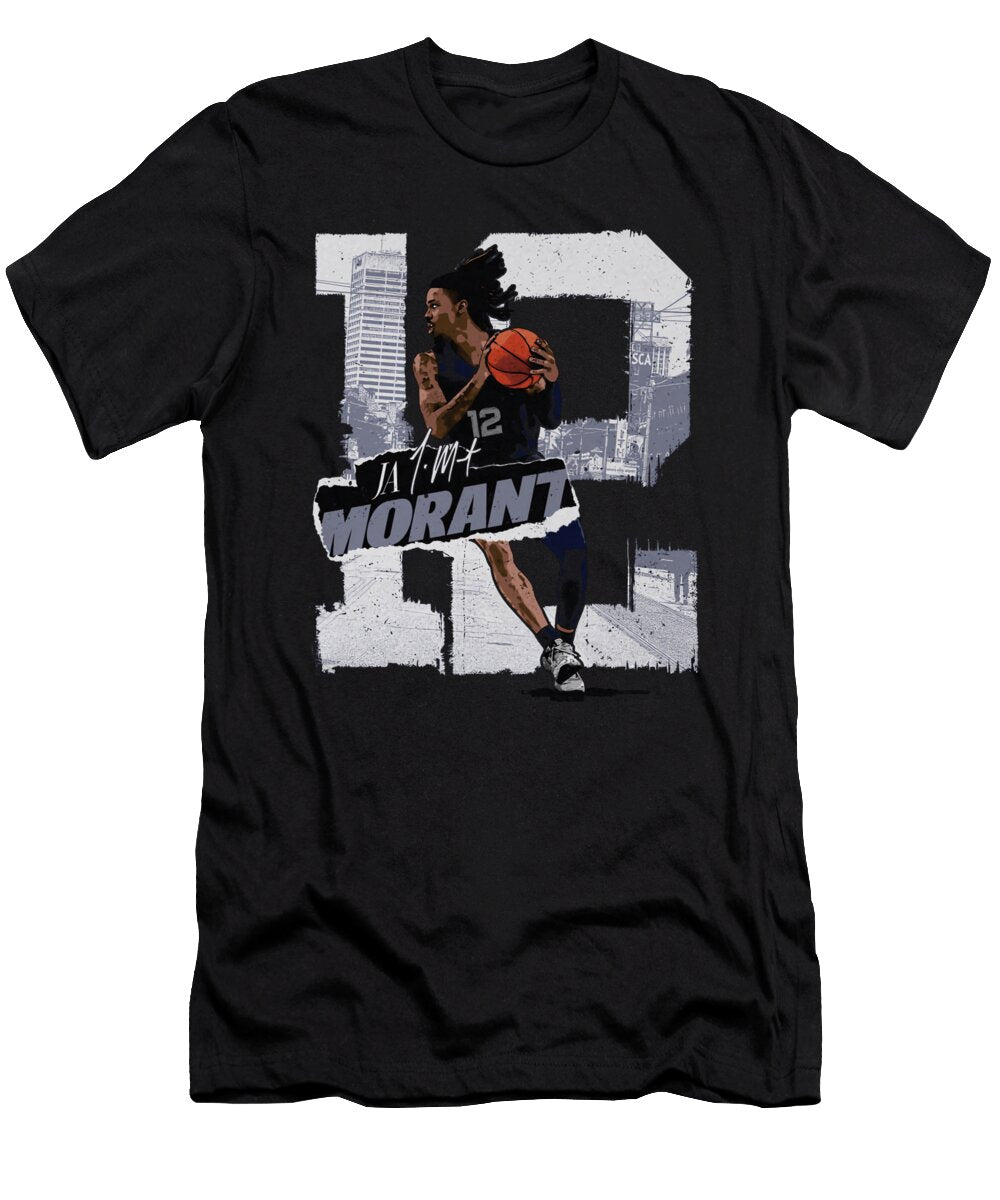 Ja Morant Memphis Rough Ihsan Sirin T-Shirt
