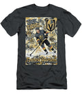 Jack Eichel Golden Knights Graffiti Poster Hockey Player NHL Sampadart Gallery T-Shirt