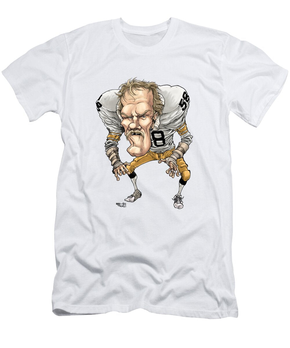 Jack Lambert Color Mike Scott T-Shirt