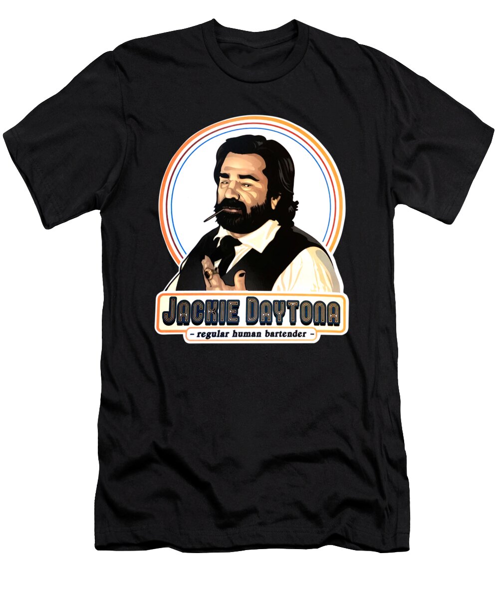 Jackie Daytona Regular Human Bartender Roya Steward T-Shirt