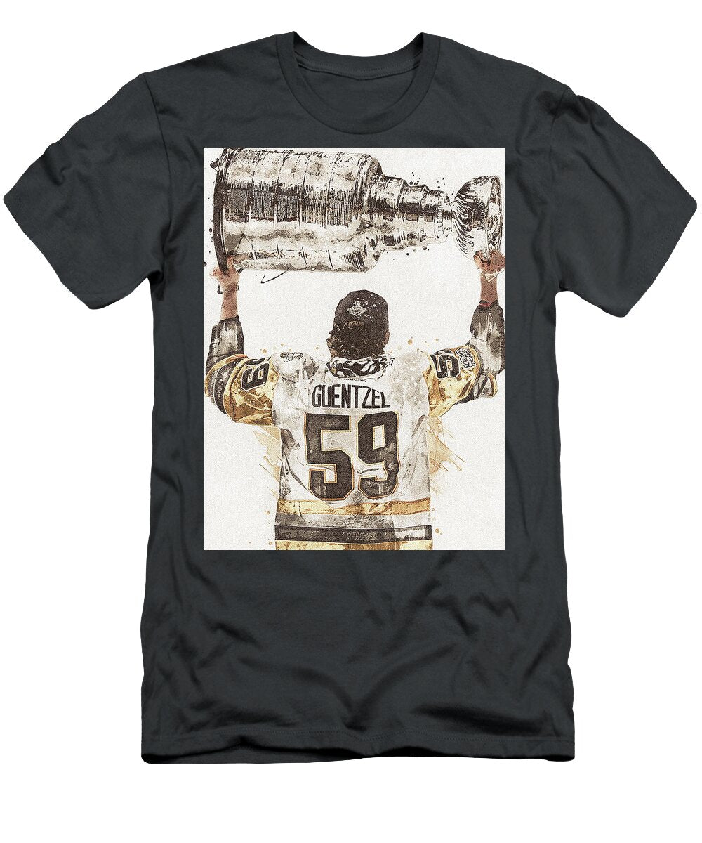 Jake Guentzel Stanley Cup Penguins Poster Willy Art T-Shirt