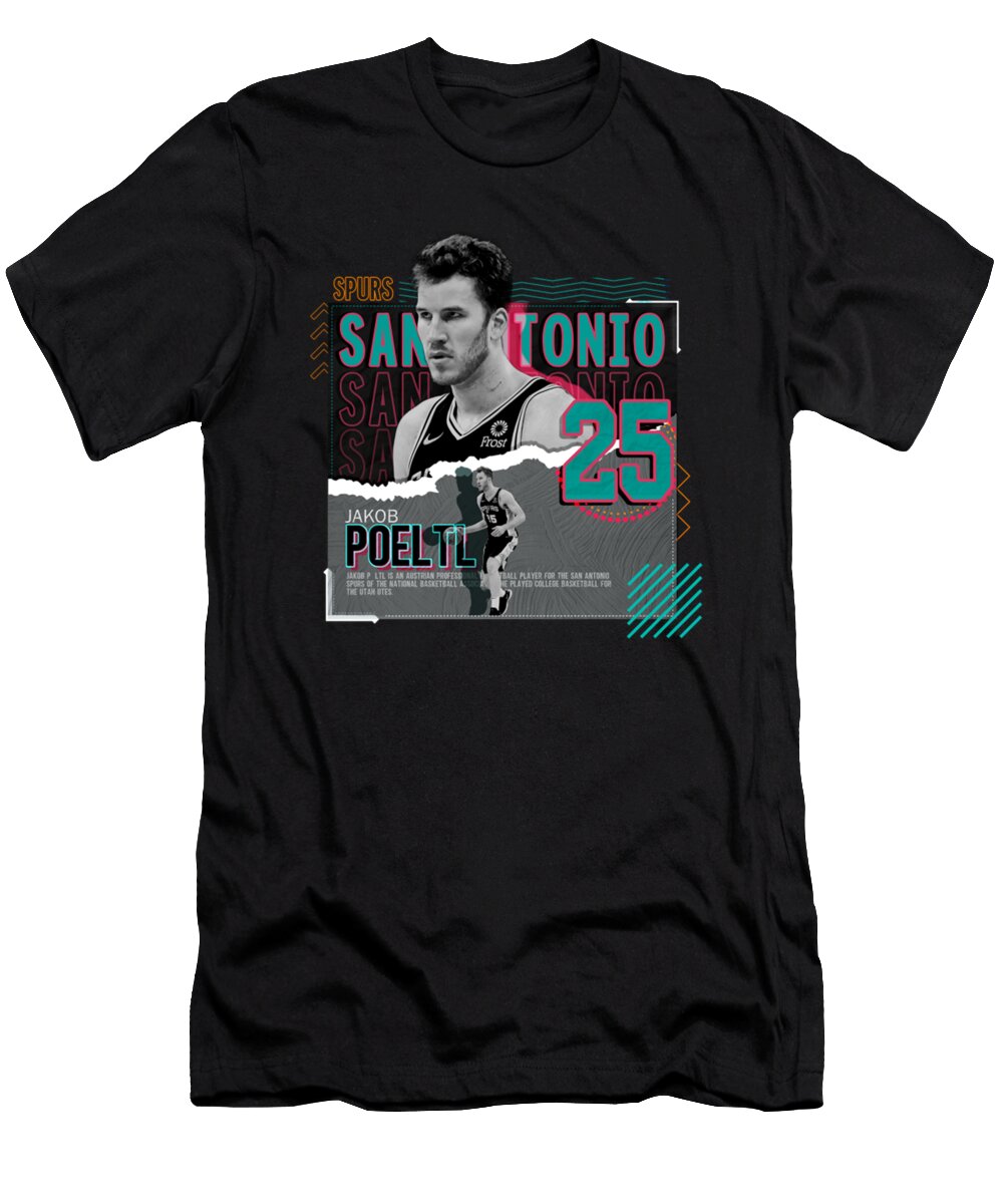 Jakob Poeltl Basketball Kelvin Kent T-Shirt