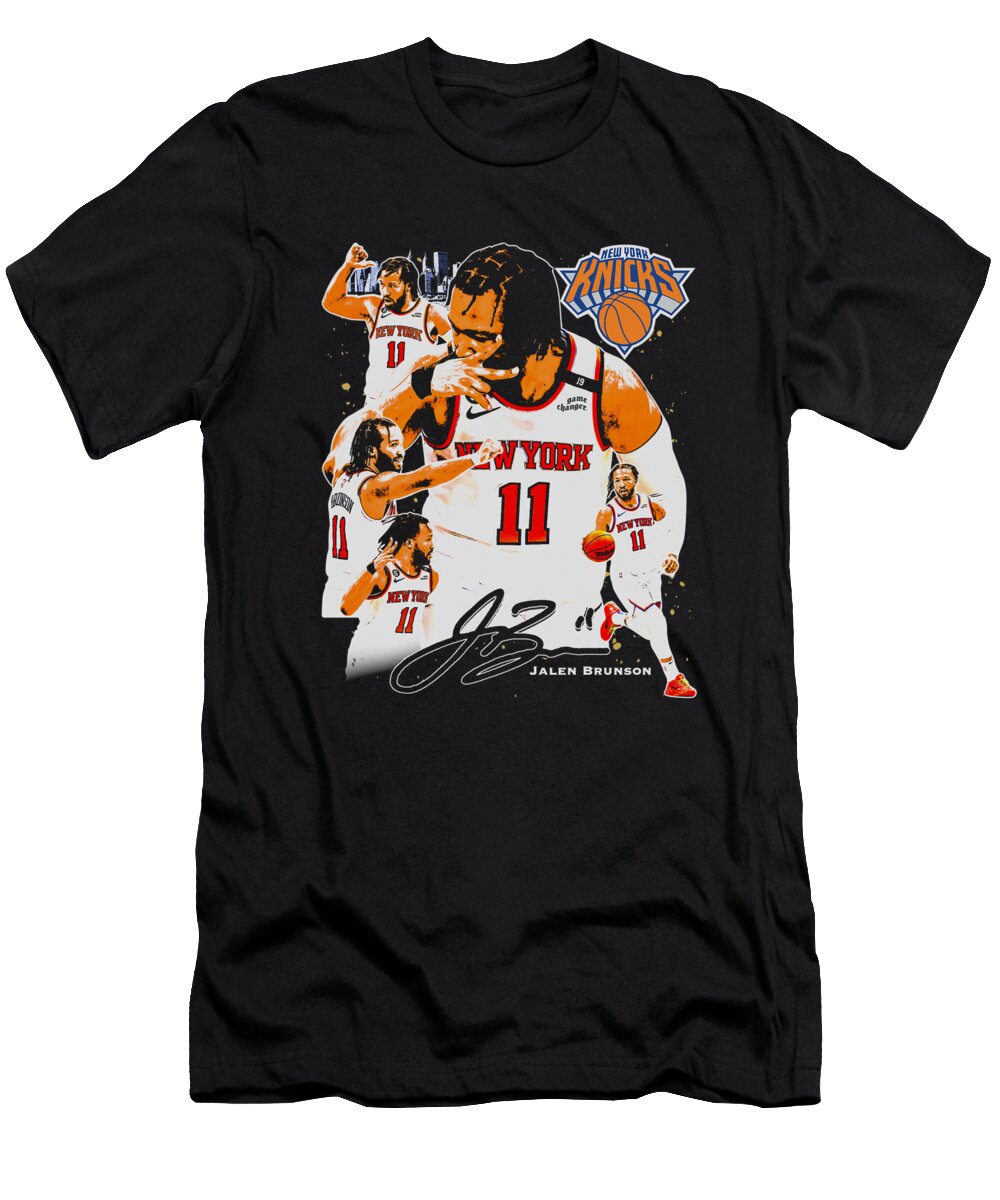 Jalen Brunson Collage Ozlem Altin T-Shirt