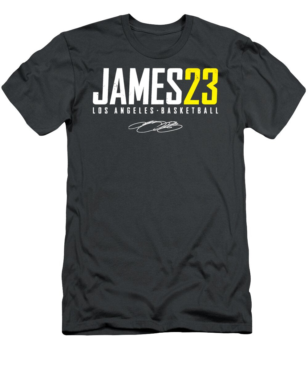 James 23 Los Angeles Basketball Kenvin Tran T-Shirt