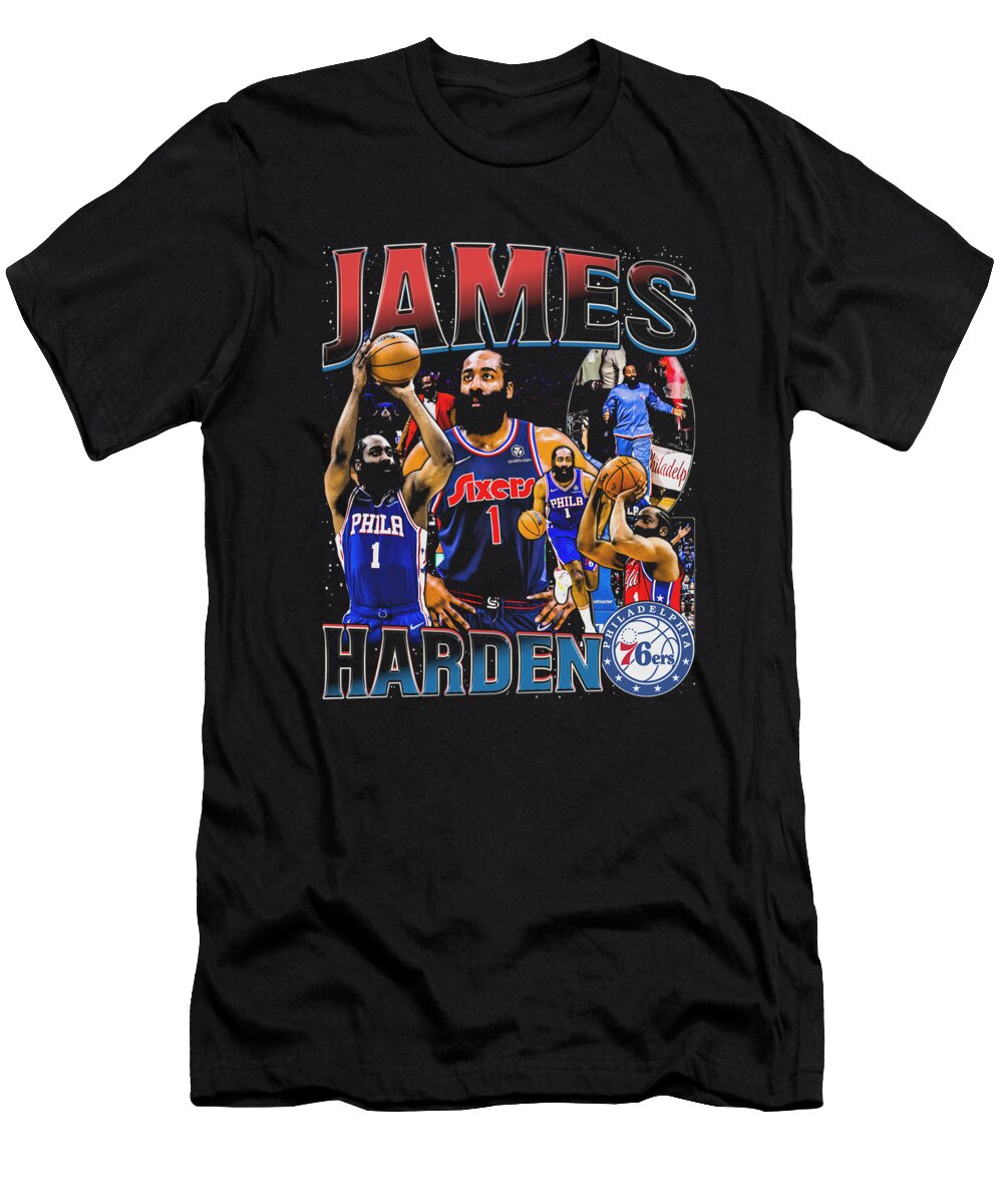James Harden Philadelphia Vintage Bootleg Ozlem Altin T-Shirt