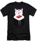 Japanese Cat Loves Food I Rice Japan Tenshirt T-Shirt