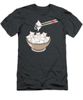 Japanese Cat Ramen Bowl Chopsticks Calan Logan T-Shirt