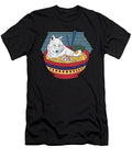 Japanese Culture Art Kawaii Anime Wolf in a Ramen Bowl Dhbubble T-Shirt