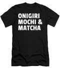 Japanese Food Lover Print Onigiri Mochi Matcha Noirty Designs T-Shirt