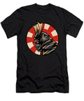 Japanese Samurai Demon in Armor with Japanese Sun Licensed Art T-Shirt