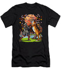Japanese Samurai Fighting Tiger Nikolay Todorov T-Shirt