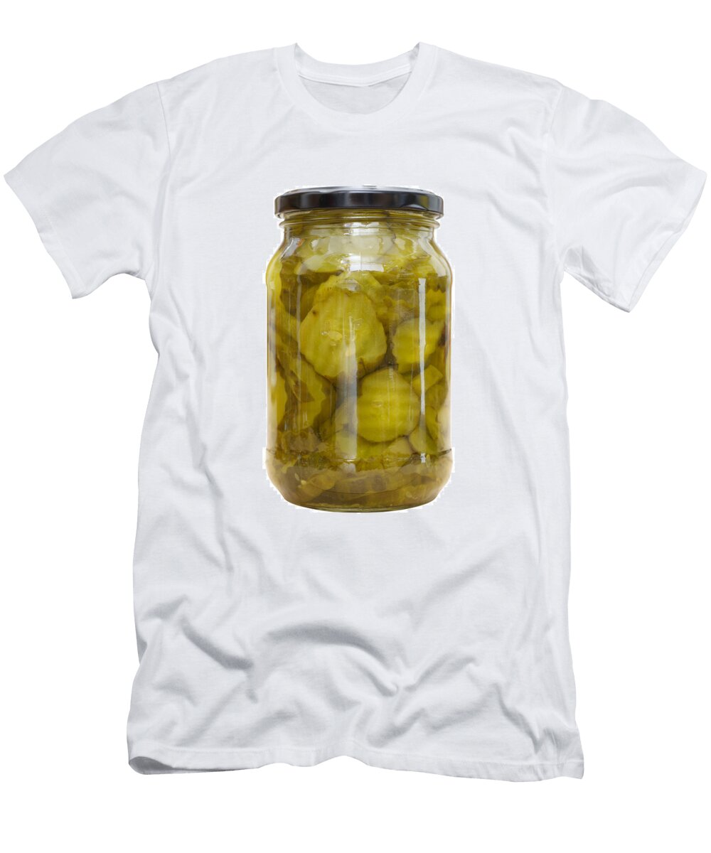 Jar of Cucumber Pickles Donald Erickson T-Shirt