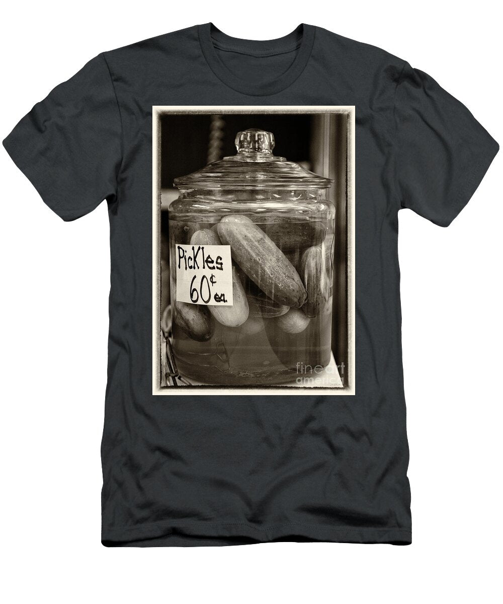 Jar of Pickles Sepia Iris Richardson T-Shirt