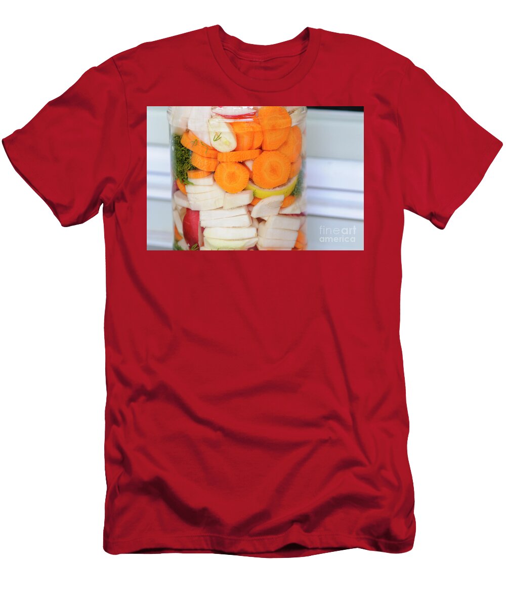 Jar with Variety of Homemade Pickled Vegetables C3 Ilan Rosen T-Shirt