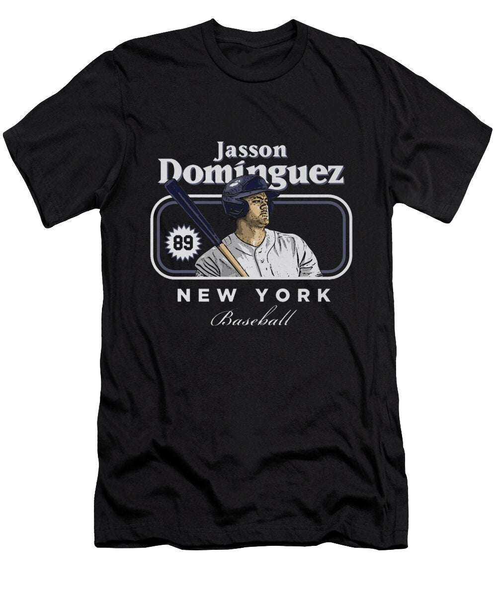 Jasson Dominguez New York Y Cover Ihsan Sirin T-Shirt