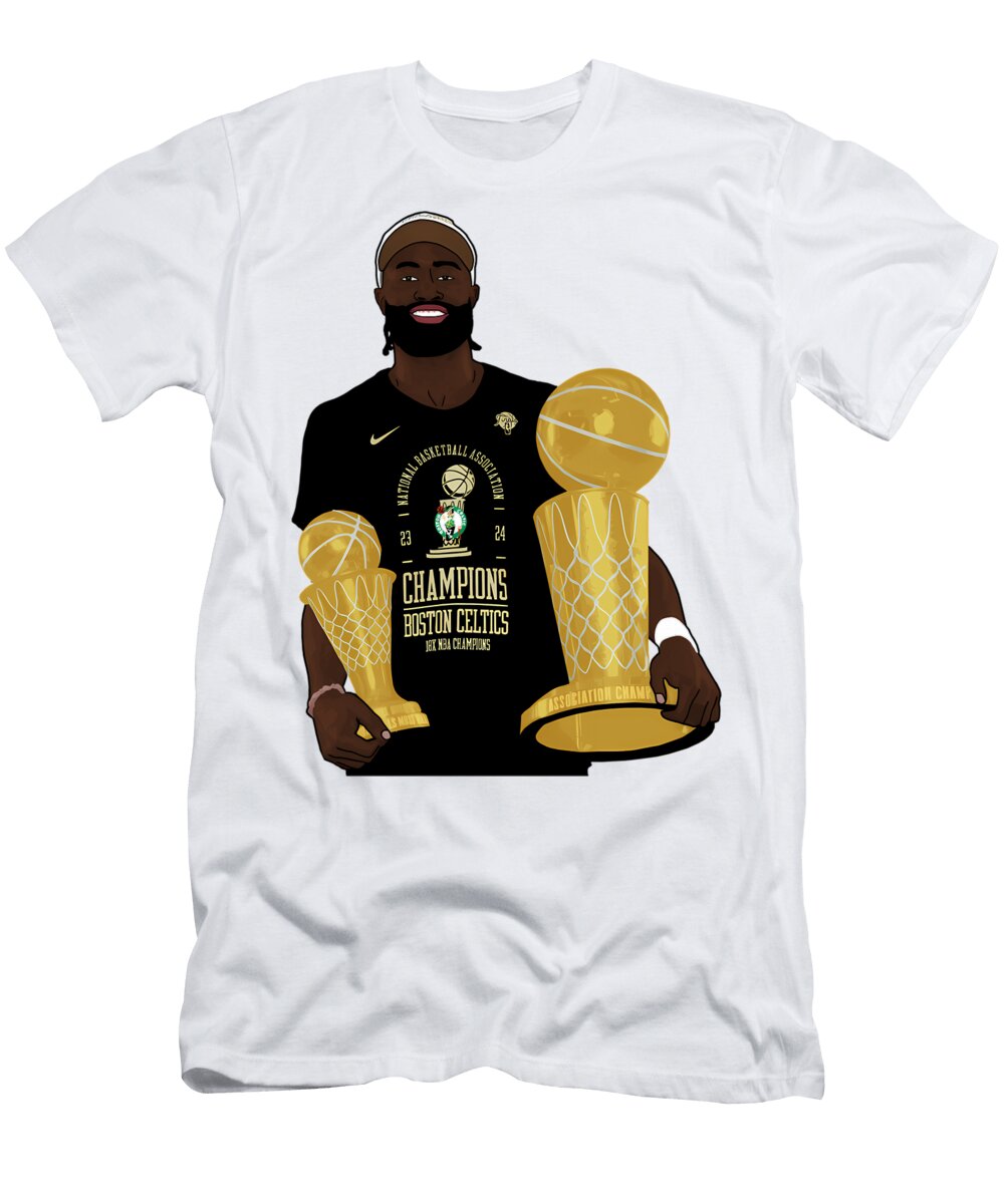 Jaylen Brown Mvp and Champion Quang Vu T-Shirt