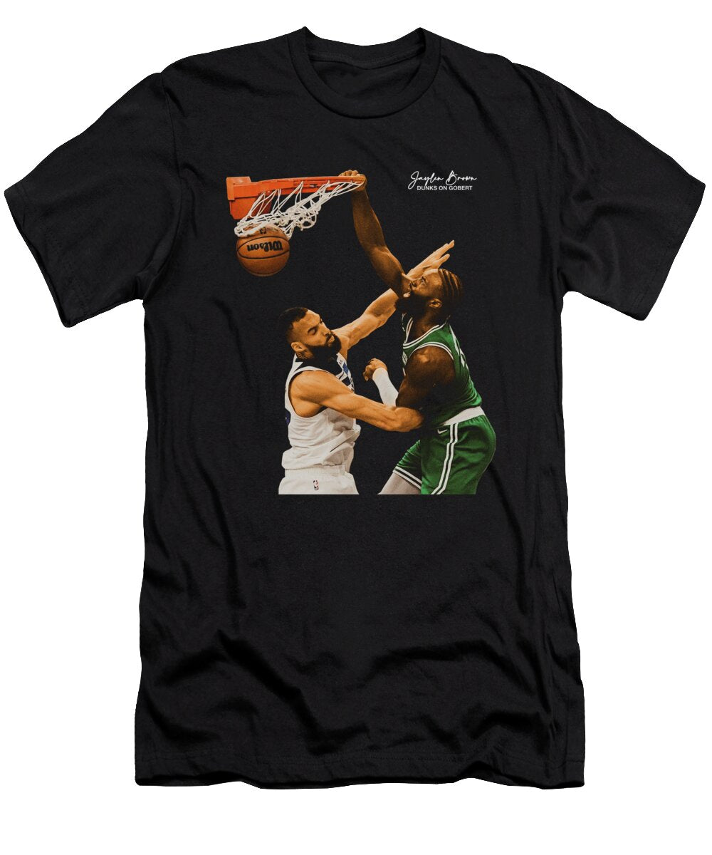 Jaylen Brown on Gobert Ozlem Altin T-Shirt