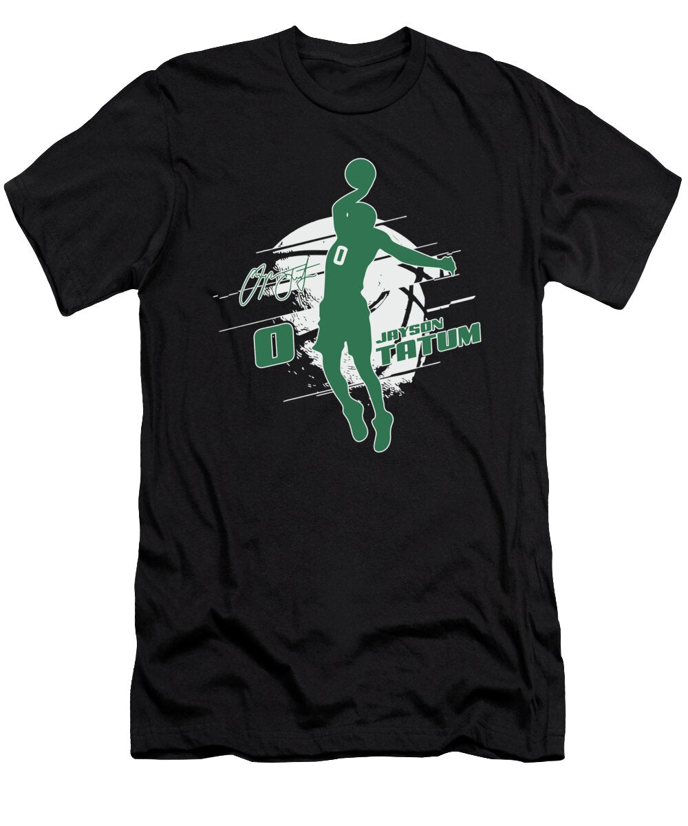 Jayson Tatum 0 Boston Celtics Player Creator Designs T-Shirt