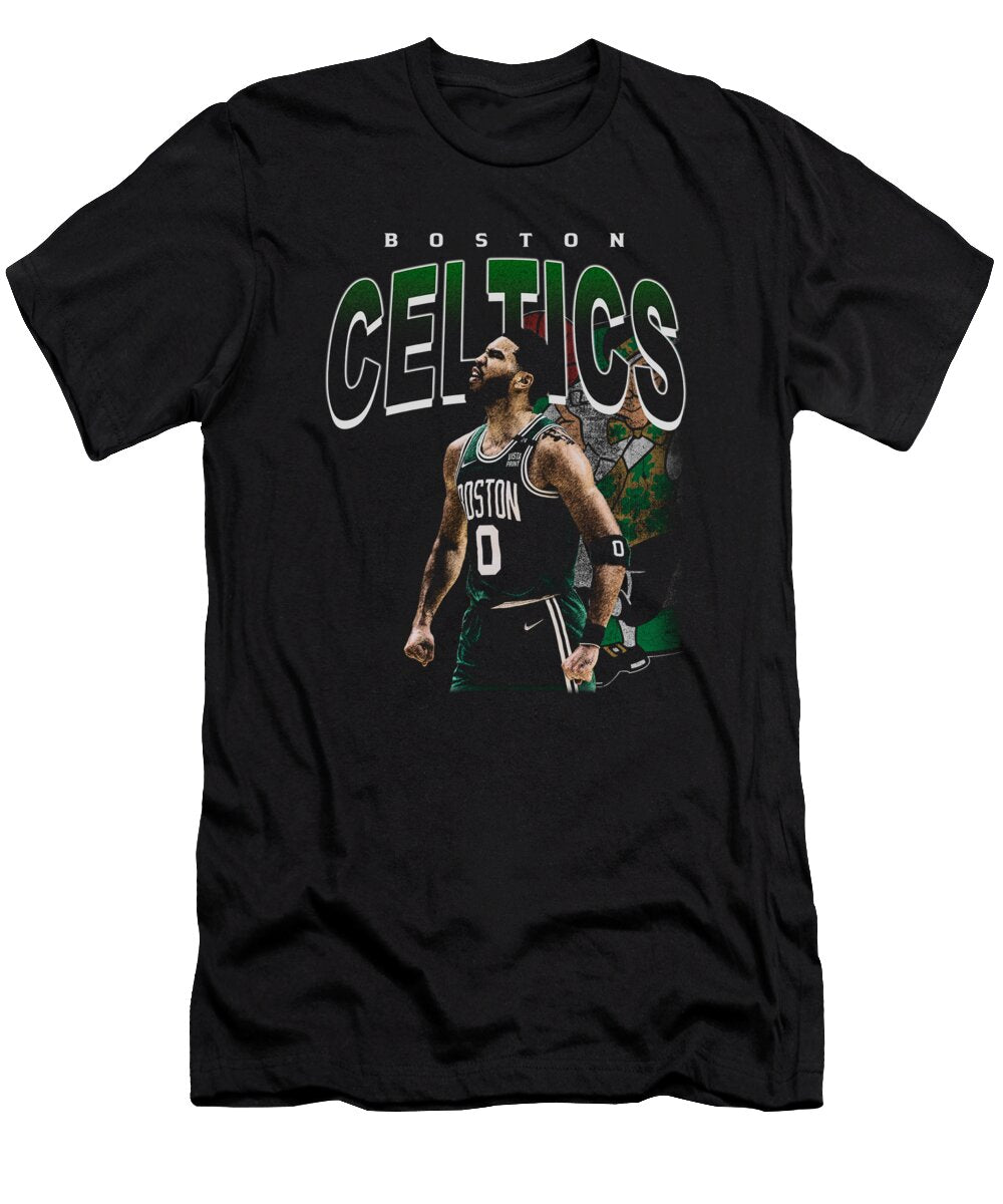 Jayson Tatum Boston Pose Ozlem Altin T-Shirt