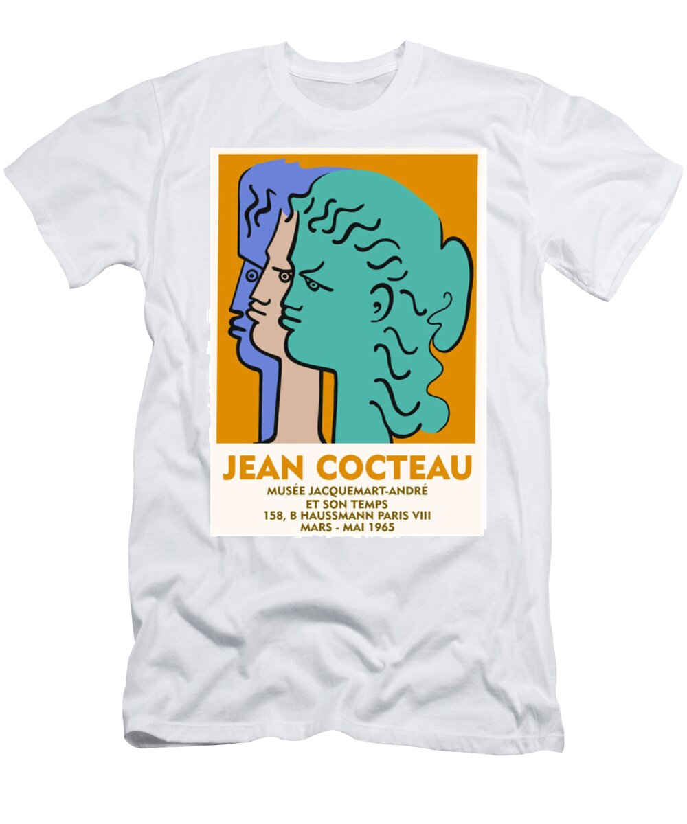 Jean Cocteau Triple Face Guy Duran T-Shirt