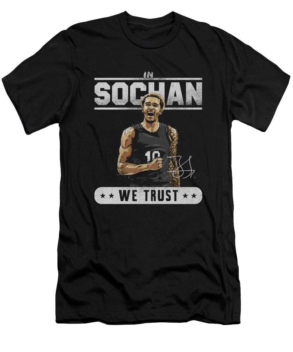 Jeremy Sochan San Antonio Trust Ihsan Sirin T-Shirt