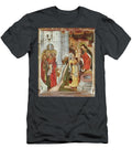 Jesus and Samaritan Woman Detail From Transfiguration Altarpiece Circa 1445 Bernardo Martorell T-Shirt