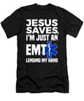 Jesus Saves Im Just an Emt Jacob Zelazny T-Shirt