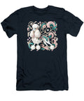 Jeweled White Poodle Debra Miller T-Shirt