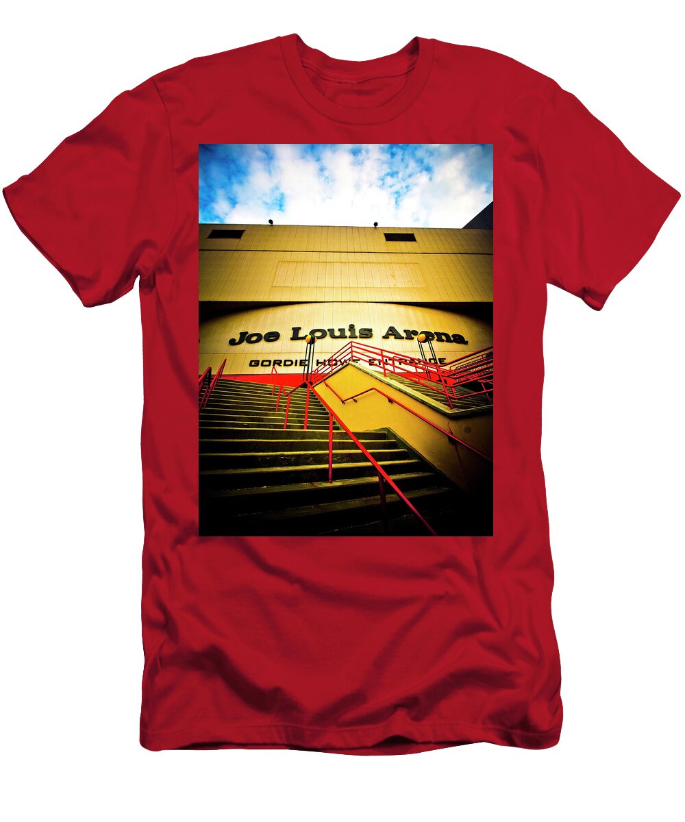 Joe Louis Arena Iconic Artwork T-Shirt