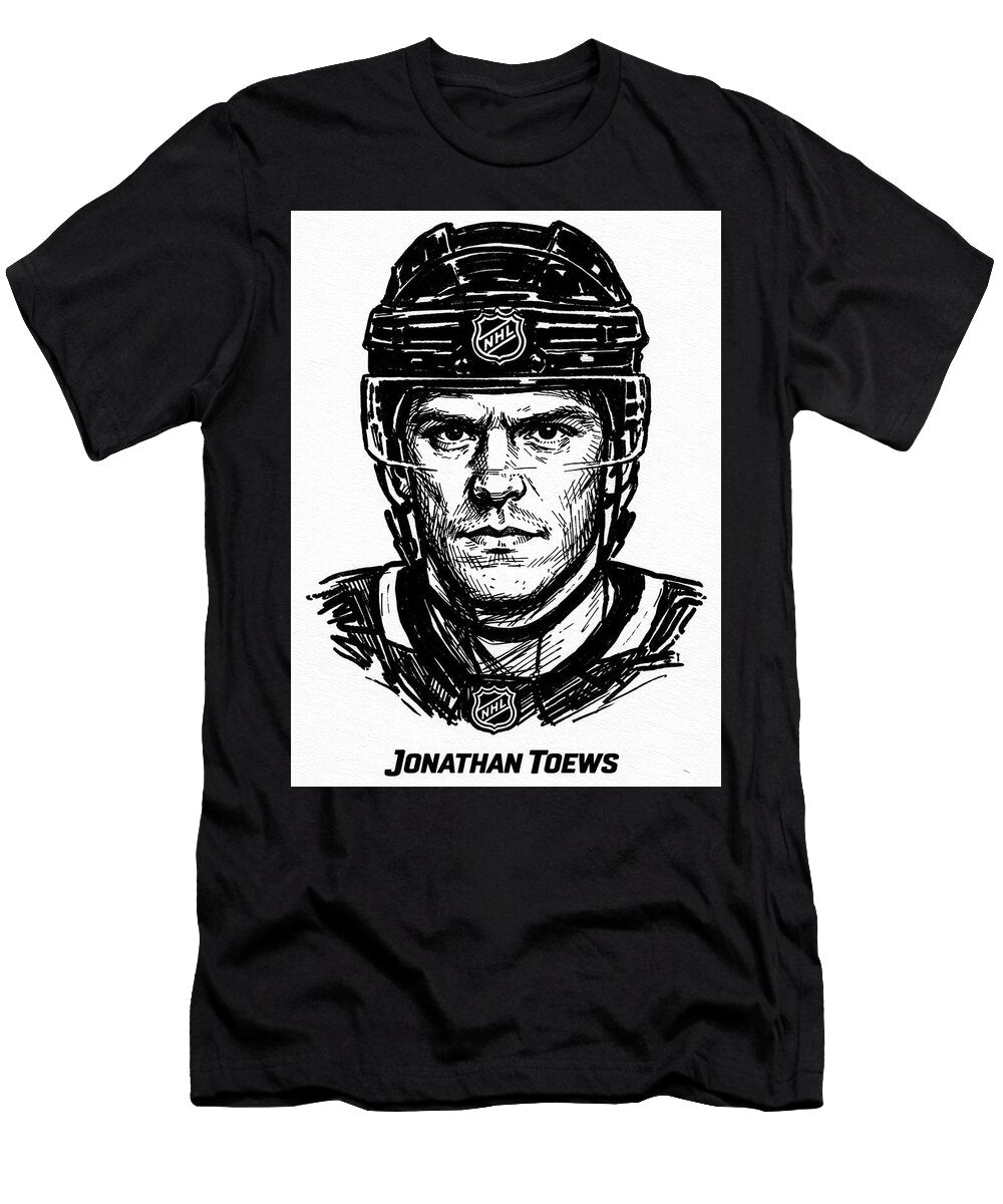 Jonathan Toews Sketch All Sports T-Shirt