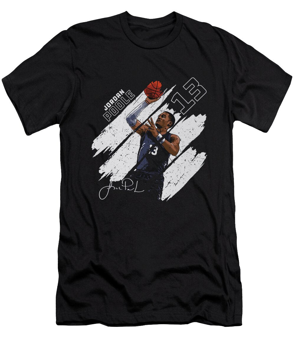 Jordan Poole Washington Stripes Ihsan Sirin T-Shirt