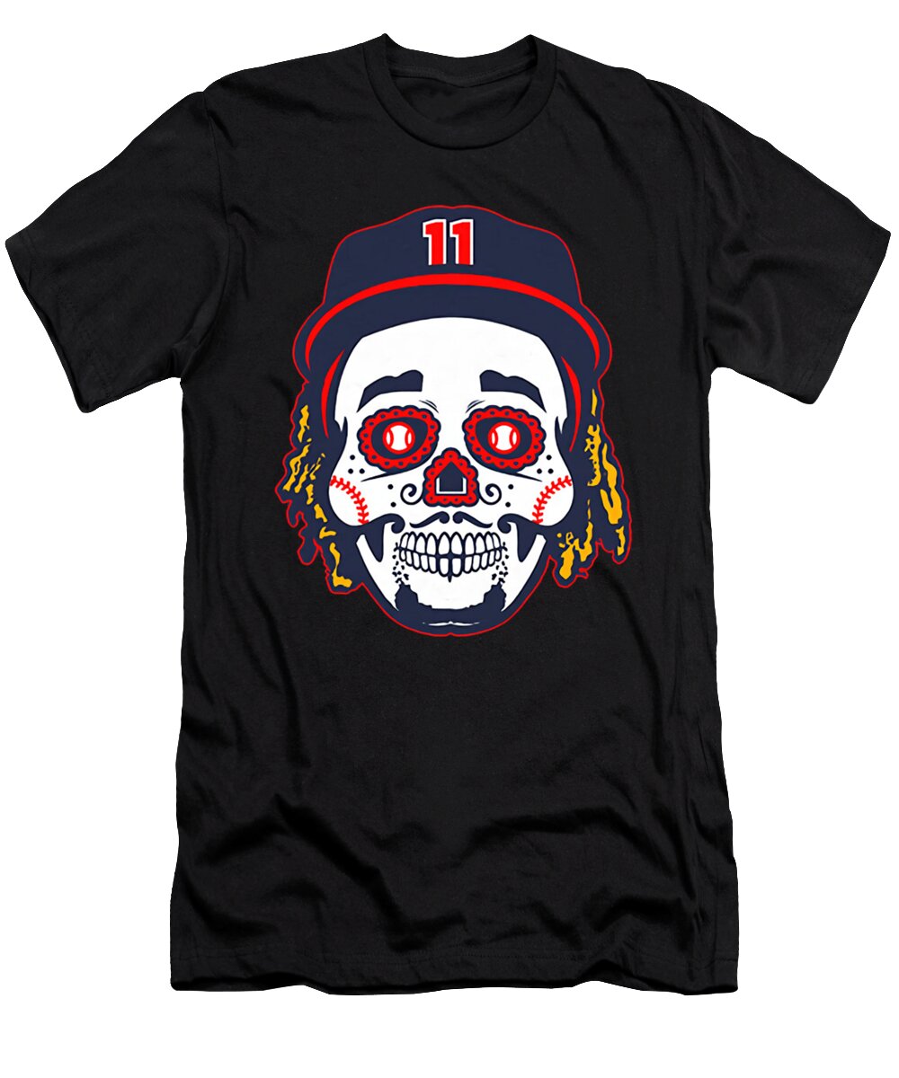 Jose Ramirez Sugar Skull Ozlem Altin T-Shirt