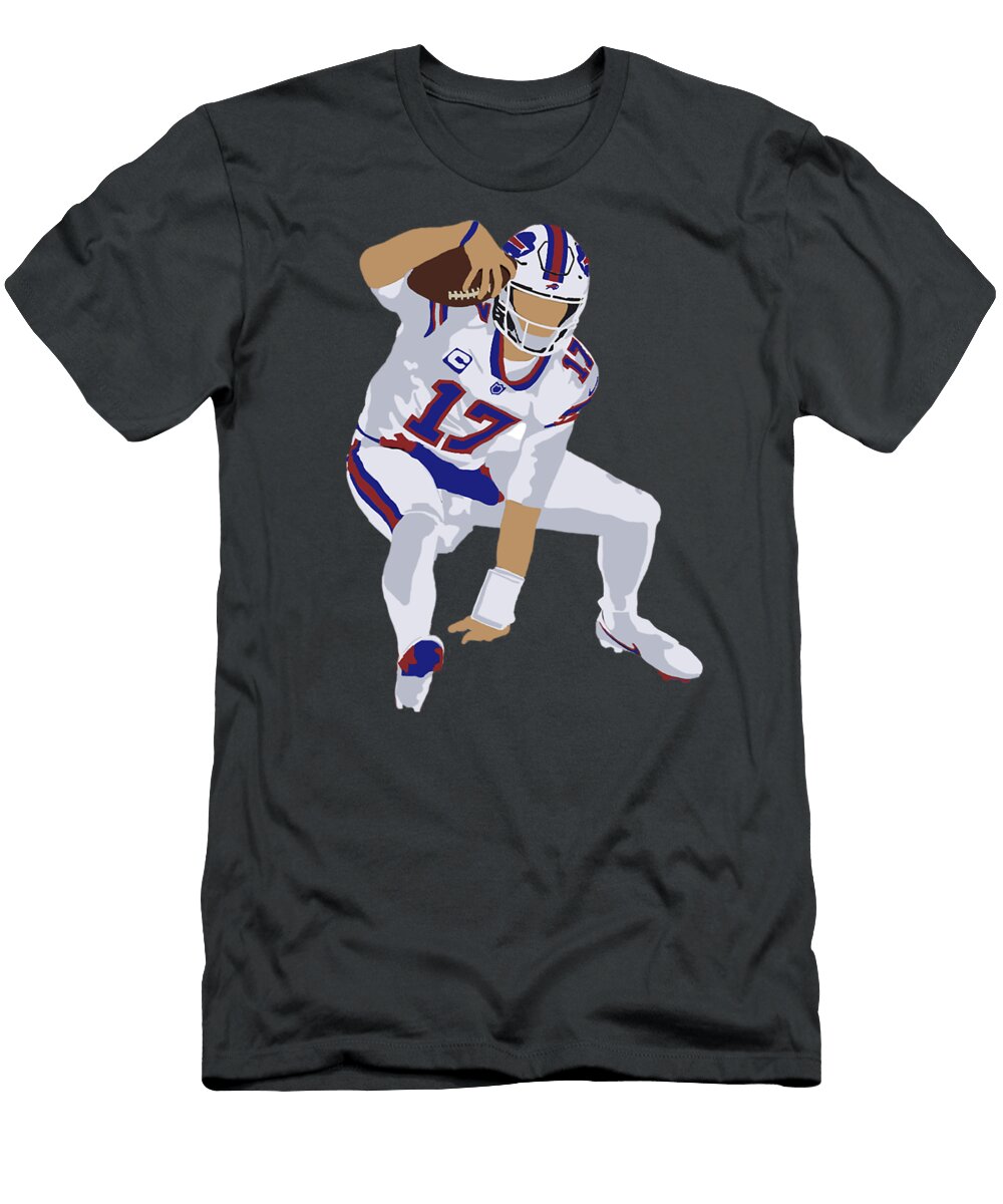 Josh Allen Leap Large Gaetan Rossignol T-Shirt