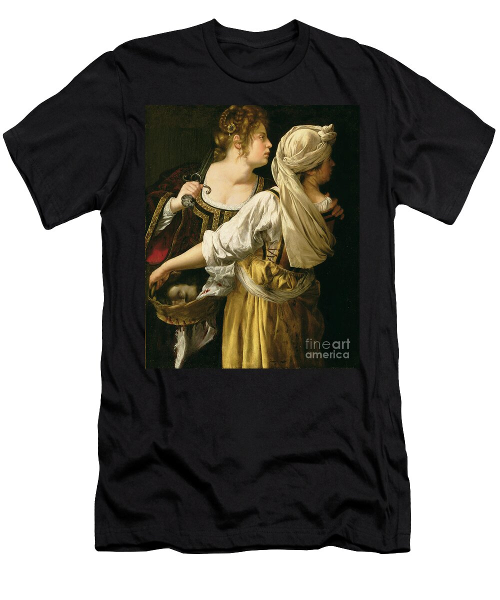 Judith and Her Servant Artemisia Gentileschi T-Shirt
