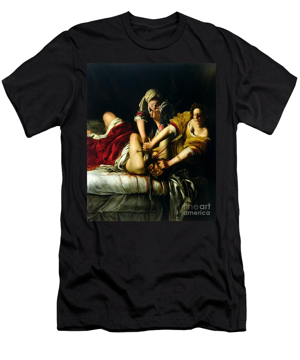 Judith and Holofernes 1612 21 Artemisia Gentileschi T-Shirt