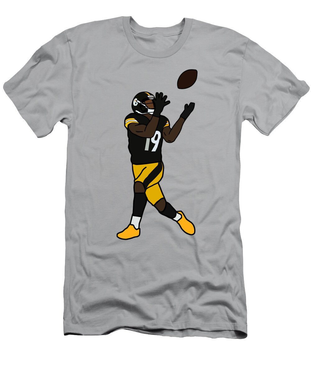 Juju Smith Schuster Catch Pittsburgh Steelers NFL Kardi Pratama T-Shirt
