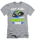 Just a Boy Who Loves Monsters Trucks Anh Nguyen T-Shirt
